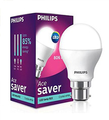 Philips White 9W LED Bulb - Set of 3 